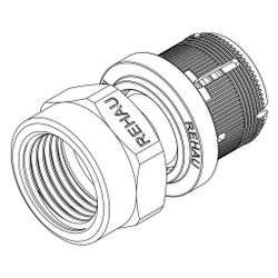 Rehau Übergang Fastloc EXplus, 20mm x Rp 3/4", Messing... REHAU-13707031001 4067936345380 (Abb. 1)
