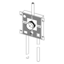 Rehau Sanitärbox für Dusche UP bluebox, Rp 1/2" MU, AO, Rautitan stabil 20... REHAU-11103951001 4062178933579 (Abb. 1)
