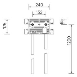 Rehau Sanitärbox für Badewanne / Dusche / Ausgussbecken AP, Rautitan stabil 16... REHAU-11103661001 4062178319724 (Abb. 1)