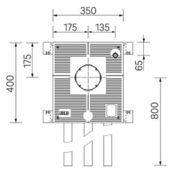 Rehau Sanitärbox für Badewanne UP bluebox, Rp 1/2" RO, AU, stabil / flex 20... REHAU-11103941001 4062178933562 (Abb. 1)