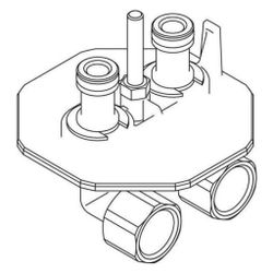 Rehau Anschlussdeckel für BKT-Steckdose G 1/2"... REHAU-10013681001 4064299092982 (Abb. 1)
