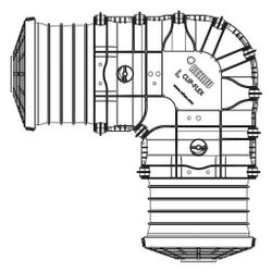 Rehau Clip-Flex L-Muffenset klein, 14505011001... REHAU-14505011001 4064299782654 (Abb. 1)