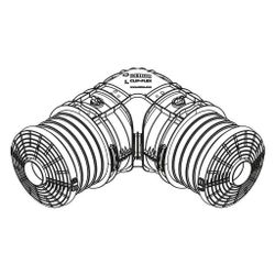 Rehau Clip-Flex L-Muffenset klein, 14505011001... REHAU-14505011001 4064299782654 (Abb. 1)