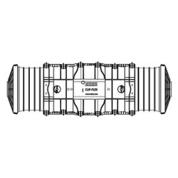 Rehau Clip-Flex I-Muffenset groß, 14504111001... REHAU-14504111001 4064299782647 (Abb. 1)