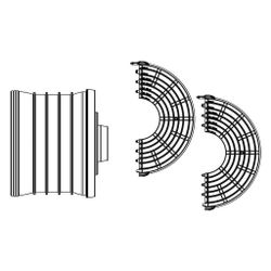 Rehau Clip-Flex Anschlussstutzen klein, 14507011001... REHAU-14507011001 4064299783316 (Abb. 1)