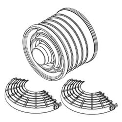 Rehau Clip-Flex Anschlussstutzen klein, 14507011001... REHAU-14507011001 4064299783316 (Abb. 1)