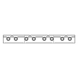 Rehau Verteilerbalken PGM, 4-fach, 13297641001... REHAU-13297641001 4061264959042 (Abb. 1)