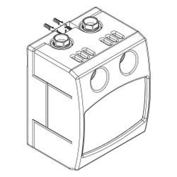 Rehau Pumpenbaugruppe PGM 02, DN 32 0-10V, mit Umwälzpumpe Wilo ParaSC 30/7... REHAU-13153811001 4007360562922 (Abb. 1)