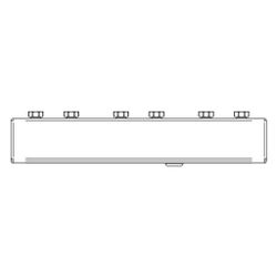Rehau Verteilerbalken PGM, 3-fach, 13059961001... REHAU-13059961001 4007360498276 (Abb. 1)