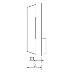 Rehau Raumregler Alpha Direct Standard 230V... REHAU-14342301001 4064299640305 (Abb. 1)