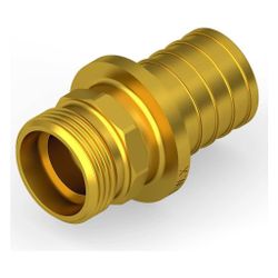 Rehau Übergang Konus, SDR 11 LX, 32mm x 2,9 - M30x2mm, 24 Grad, Messing... REHAU-11693011001 4064299722605 (Abb. 1)