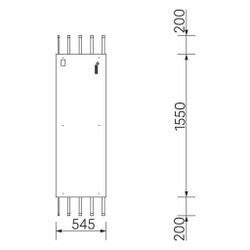 Rehau Sanitärbox Rohranschlussmodul HSV, Rautitan stabil 16/25mm... REHAU-11104281001 4064299691178 (Abb. 1)