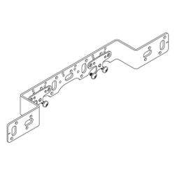 Rehau Halter O 75/150, Tiefe 48mm, inkl. 2 EPDM-Dämmscheiben und 4 Schrauben M5... REHAU-11055381008 4007360629434 (Abb. 1)