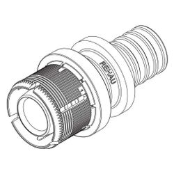 Rehau Übergangskupplung Fastloc / Rautitan 20 - 20... REHAU-13707511001 4067936345748 (Abb. 1)
