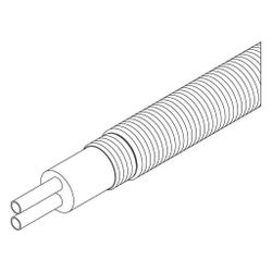 Rehau Rauvipex DUO Rohr, SDR 11, 63 und 63x200mm, bis max. 95 Grad C gleitend und 6 ... REHAU-14410331001 4067936760893 (Abb. 1)