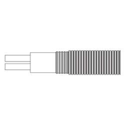 Rehau Rauvipex DUO Rohr, SDR 11, 63 und 63x200mm, bis max. 95 Grad C gleitend und 6 ... REHAU-14410331001 4067936760893 (Abb. 1)