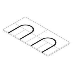 Rehau Umlenkplatte Verlegeabstand 25cm, EPS 035 DEO dh... REHAU-13208321001 4007360630140 (Abb. 1)