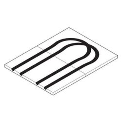 Rehau Übergangsplatte Verlegeabstand 12,5-25cm, EPS 035 DEO dh... REHAU-13208331001 4007360630157 (Abb. 1)
