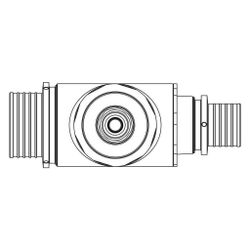 Rehau Modulares T-Stück SDR 11 LX, 75x75x63mm, Messing... REHAU-16862221029 4064299228183 (Abb. 1)
