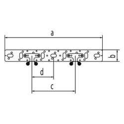 Rehau Halter 75/150, für Doppelanschluss, inkl. 2 EPDM-Dämmscheiben und 4 Schrauben ... REHAU-11055361008 4007360629410 (Abb. 1)