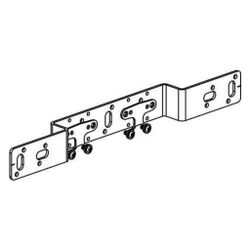 Rehau Halter O 100, für Doppelanschlussm, inkl. 2 EPDM-Dämmscheiben und 4 Schrauben ... REHAU-11055311008 4007360628567 (Abb. 1)