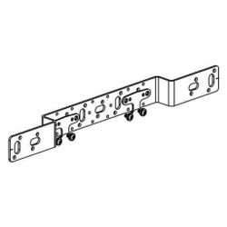 Rehau Halter O 75/150, für Doppelanschluss, inkl. 2 EPDM-Dämmscheiben und 4 Schraube... REHAU-11055291008 4007360628550 (Abb. 1)