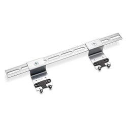 Rehau Halter D, für Doppelanschluss, inkl. 2 EPDM-Dämmscheiben und 4 Schrauben M5... REHAU-11055341008 4007360628598 (Abb. 1)