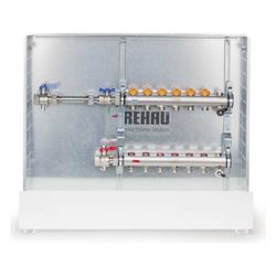 Rehau Rautherm Unit, Easyflow und UP 75, 12 Heizkreise, Wärmemengenzähler horizontal... REHAU-11059921002 4059757763047 (Abb. 1)