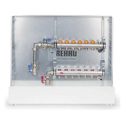 Rehau Rautherm Unit, Easyflow und UP 75, 4 Heizkreise, Wärmemengenzähler vertikal li... REHAU-11059441002 4059757762743 (Abb. 1)