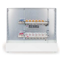 Rehau Rautherm Unit, Easyflow und UP 110, 7 Heizkreise, Kugelhahnset horizontal link... REHAU-11071171001 4059757759750 (Abb. 1)