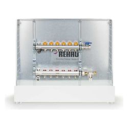 Rehau Rautherm Unit, Easyflow und UP 110, 5 Heizkreise, Strangregulierventil rechts... REHAU-11075151001 4059757761852 (Abb. 1)