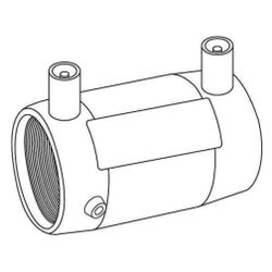 Rehau Fusapex Geo Muffe 32, Grün, 13254611001... REHAU-13254611001 4059757763856 (Abb. 1)