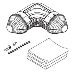 Rehau Schrumpfmuffenset L-Muffenset klein... REHAU-13300261001 4059757238569 (Abb. 1)
