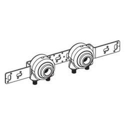 Rehau Montageeinheit Rautitan RXplus für Unterputzinstallation, Doppel-Wandwinkel 16... REHAU-14564091001 4061264398230 (Abb. 1)