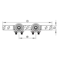 Rehau Montageeinheit Rautitan RXplus für Unterputzinstallation, Doppel-Wandwinkel 16... REHAU-14564091001 4061264398230 (Abb. 1)