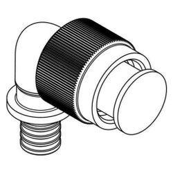 Rehau Winkelübergang Rautitan RXplus, 16mm x MeplaFix, Rotguss... REHAU-14564061001 4061264398209 (Abb. 1)