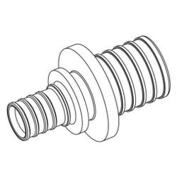 Rehau Kupplung Rautitan RXplus stabil 63x50mm... REHAU-14600551001 4062178755577 (Abb. 1)