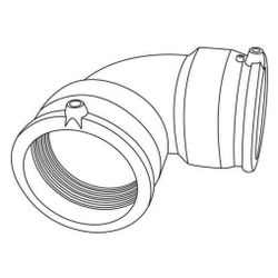 Rehau Fusapex 2.0 Winkel 50, 90 Grad, Orange... REHAU-14847111001 4062178684877 (Abb. 1)