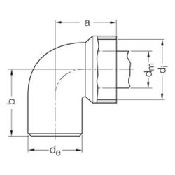 Rehau Raupiano Plus Siphonwinkel DN 40/40-30... REHAU-11231741001 4007360296759 (Abb. 1)