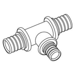 Rehau T-Stück SDR 11 LX, 25x20x25mm, Messing... REHAU-11690531001 4007360456474 (Abb. 1)