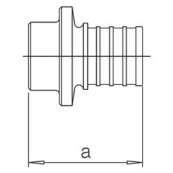 Rehau Blindstopfen 17x2mm / 16x1,5mm, für Rautherm NEO-X5, Speed und S-Rohre... REHAU-12316811001 4007360320522 (Abb. 1)