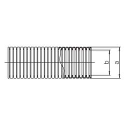 Rehau Schutzrohr DN 23, für Rohre 20mm, Bund 50m, Schwarz... REHAU-11374281050 4061264880049 (Abb. 1)