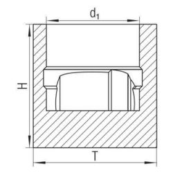Rehau 2-fach-Verteiler, mit Innengewinde, 90 Grad, Rp 1 1/2" x Rp 1"... REHAU-13045731001 4007360479138 (Abb. 1)