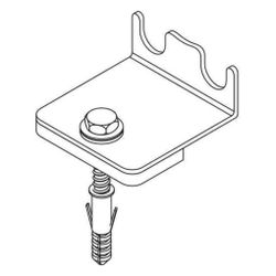 Rehau Fixiereinheit, zur einfachen Fixierung der Winkel-Anschlussgarnituren... REHAU-12404571002 4007360402976 (Abb. 1)