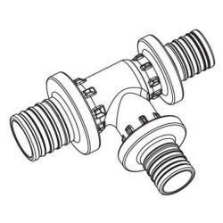 Rehau T-Stück Rautitan PX, mit Zentriernocken, 20x16x16mm... REHAU-11600811001 4007360375881 (Abb. 1)
