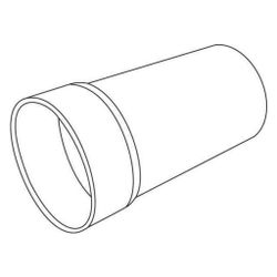 Rehau Raupiano Plus Anschlussstück DN 75/80 an Lüftungsleitung di 80... REHAU-11235741002 4059757532575 (Abb. 1)