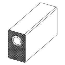 Rehau Universalrohr Rautitan stabil 20x2,9mm, Bund 25m, in rechteckiger Dämmung 26mm... REHAU-11308601025 4007360360832 (Abb. 1)