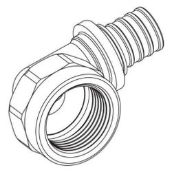 Rehau Winkelübergang SDR 7,4 LX, 20mm x Rp 3/4", Messing... REHAU-11681591001 4007360458829 (Abb. 1)