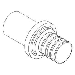 Rehau Löt-Pressübergang Rautitan RXplus 25 - L 28, Außendurchmesser 28mm... REHAU-14562791001 4061264315930 (Abb. 1)