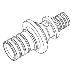Rehau Kupplung reduziert SDR 11 RX 110x90mm... REHAU-12676611001 4007360113988 (Abb. 1)